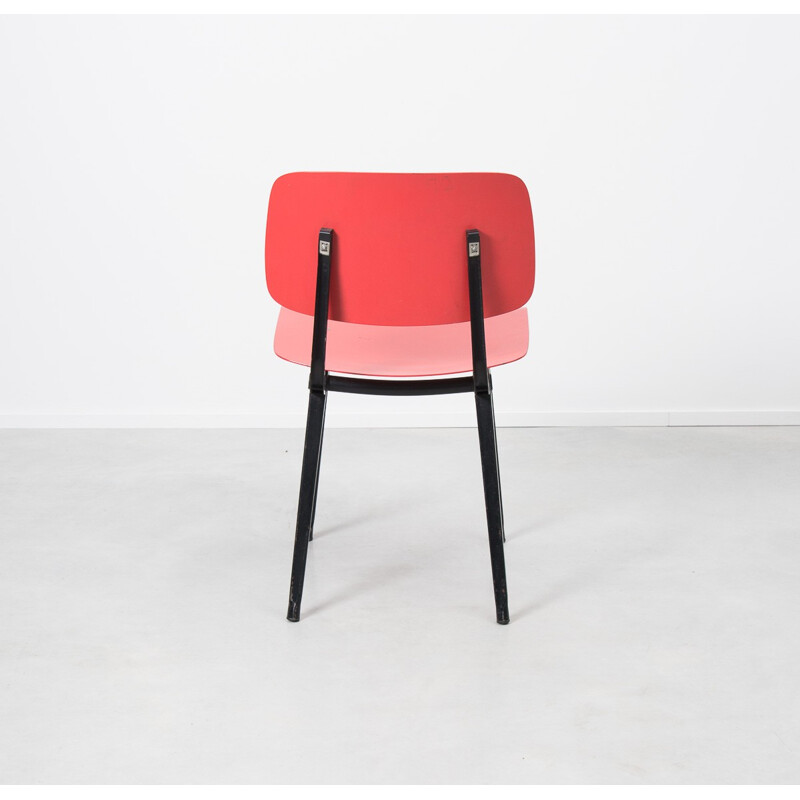 Ahrend de Cirkel steel and red nylon fiber "Revolt" chair, Friso KRAMER - 1966