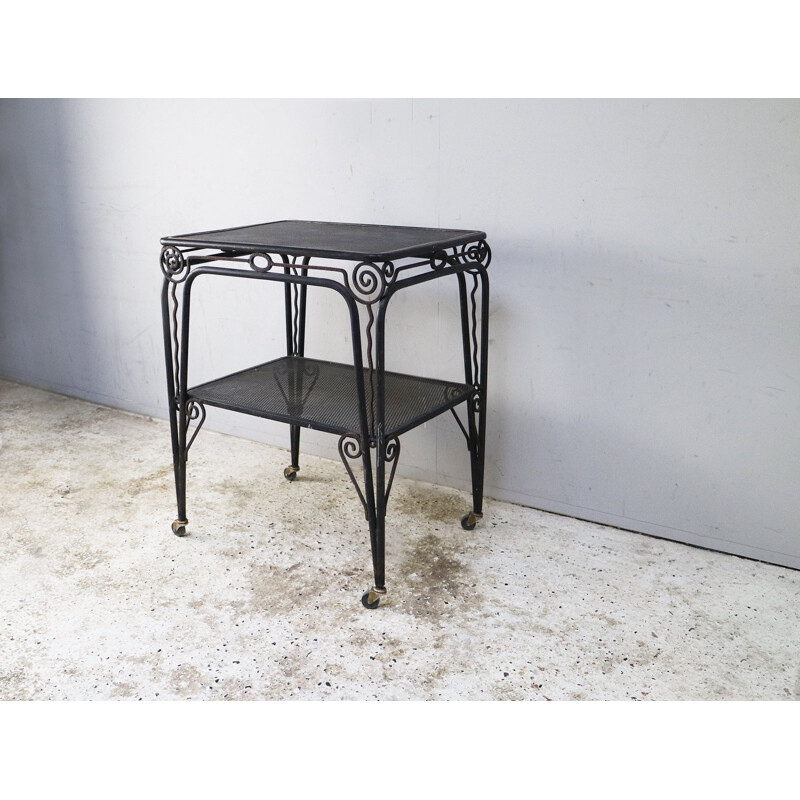 Vintage trolley  side table French 1930s