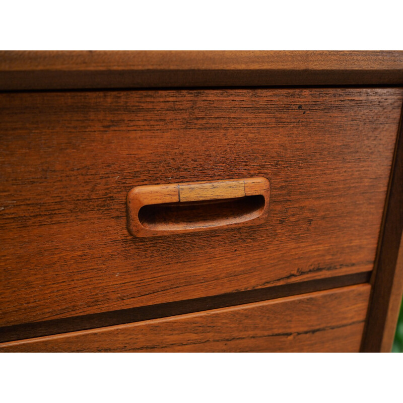 Vintage teak chest of drawers Scandinavian 1970