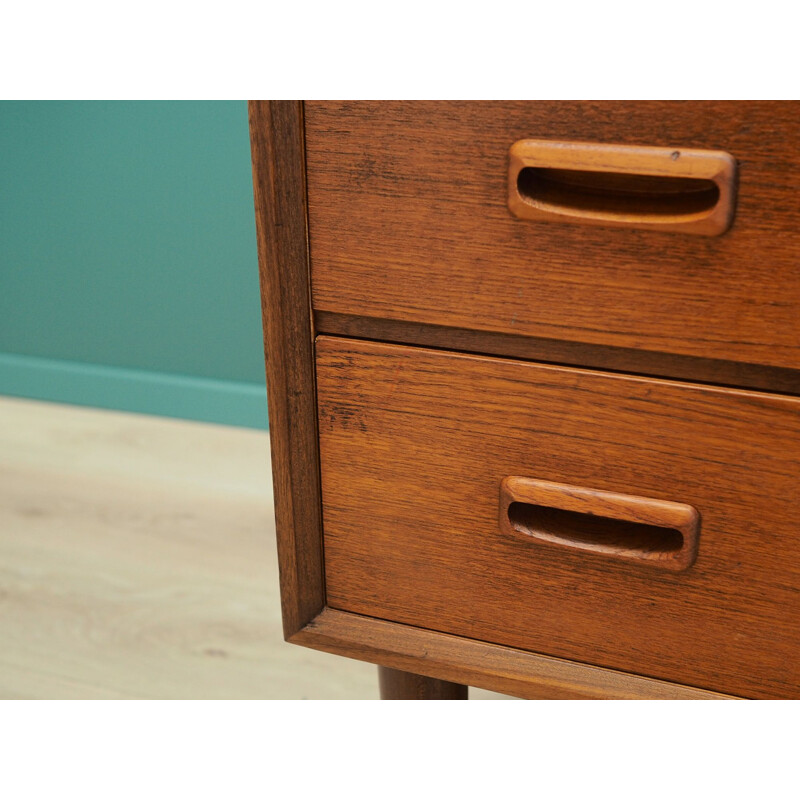 Vintage teak chest of drawers Scandinavian 1970