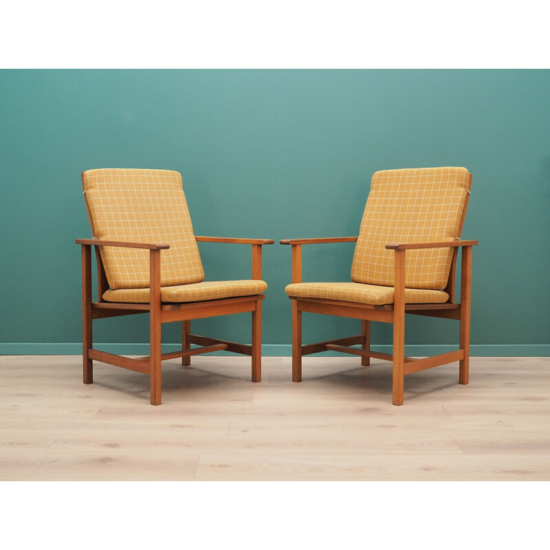 Fauteuil vintage classique Borge mogensen danois 1970