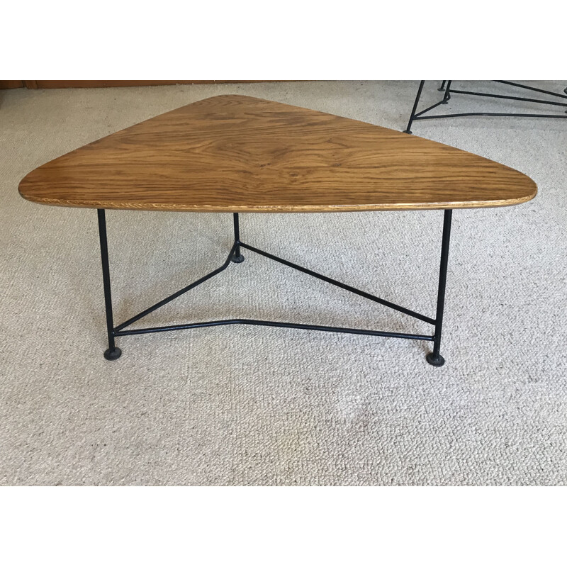 Suite of vintage 3 free form  coffee tables