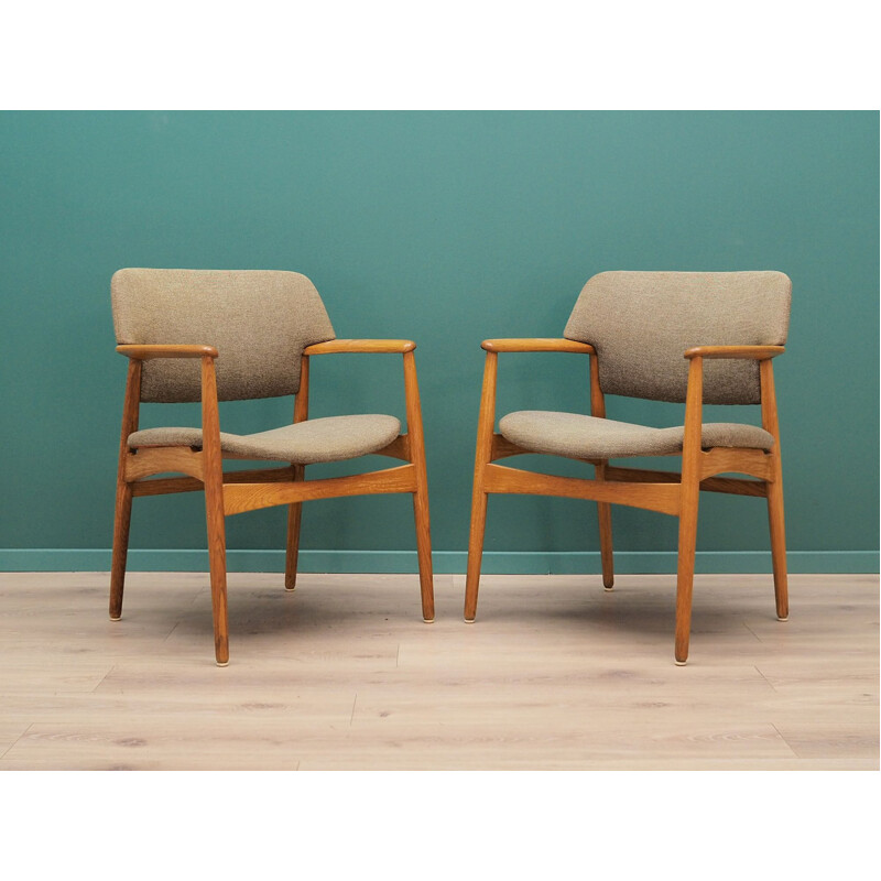 Vintage armchairs Fritz hansen danish 1960