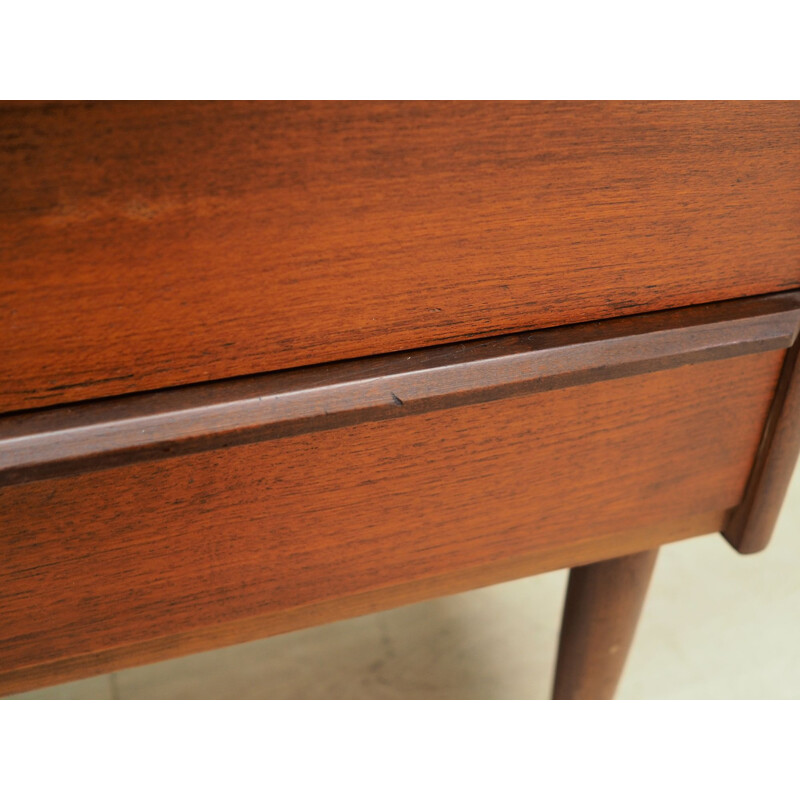 Vintage teak chest of drawers 1960