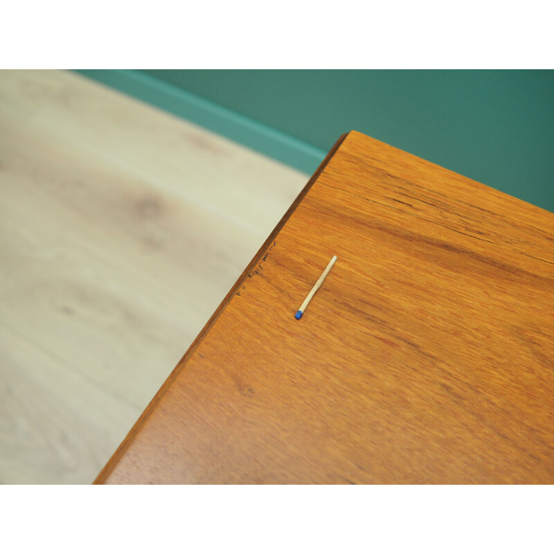 Vintage teak chest of drawers Scandinavian 1970