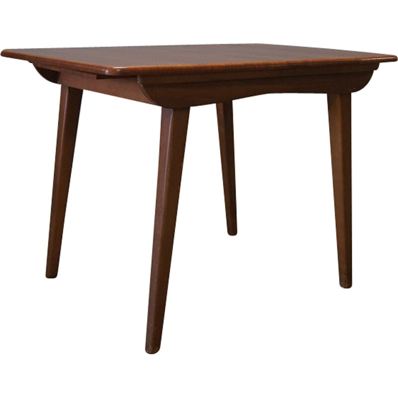 Table scandinave en teck et frêne - 1950