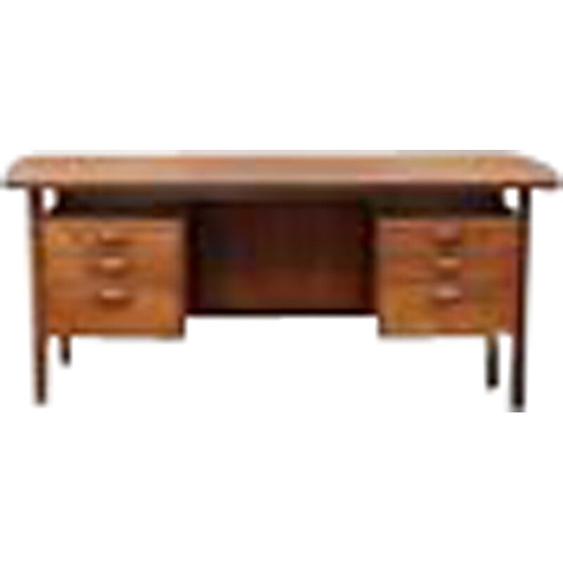 Vintage Executive Desk Fm60 Kai Kristiansen 1958