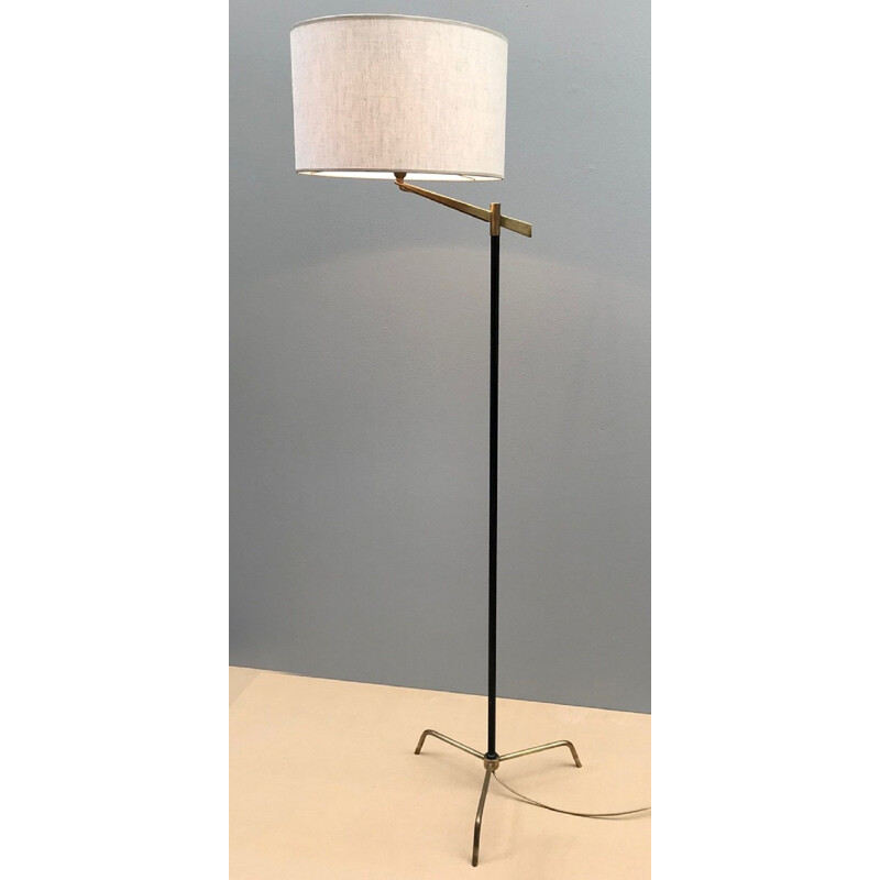 Vintage Italian brass floor lamp 1960