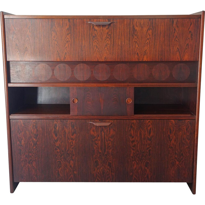 Vintage Rosewood Bar Cabinet SK661 by Johannes Andersen for Skaaning & Søn, 1960