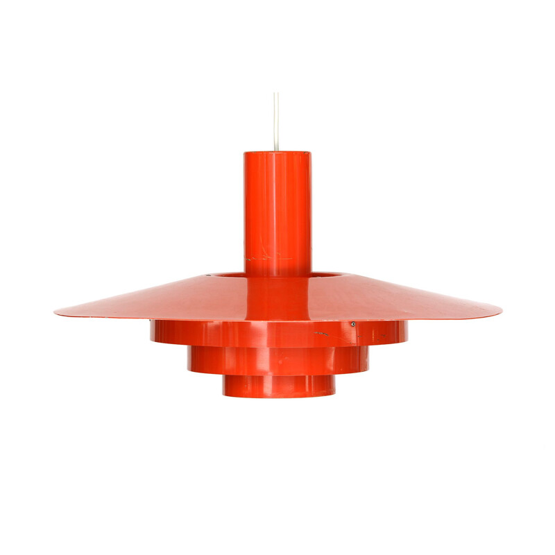 Vintage Pendant light "Karlebo" by Skaarup and Jespersen for Fog & Mørup. Denmark 1960s