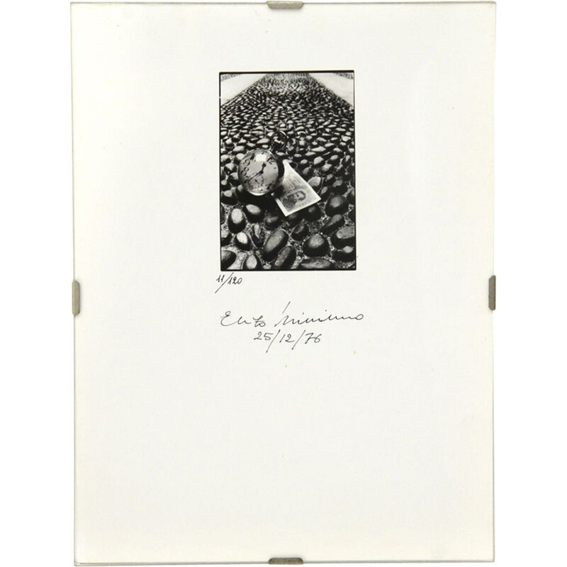 Vintage Photographic print on paper by Enzo Minimo 1976