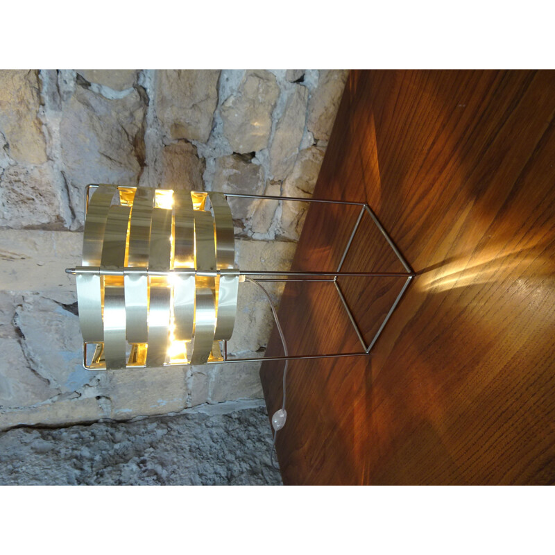 Lampe vintage modèle "Ganymede" 32cm par Max Sauze, réédition de 2017