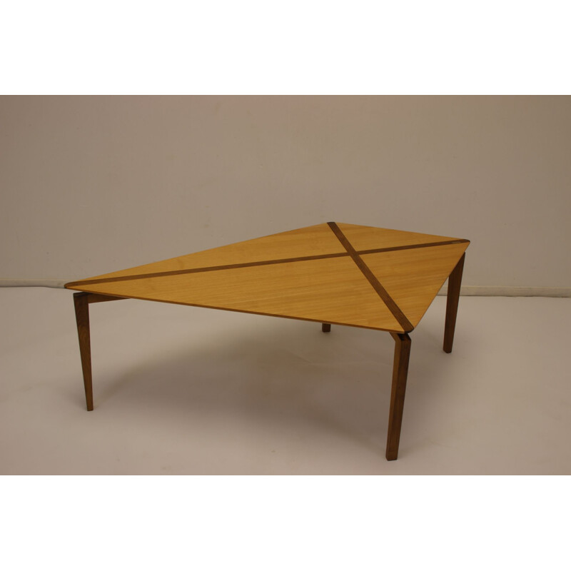 Vintage Coffee table  beech wood by Stefan Goransson