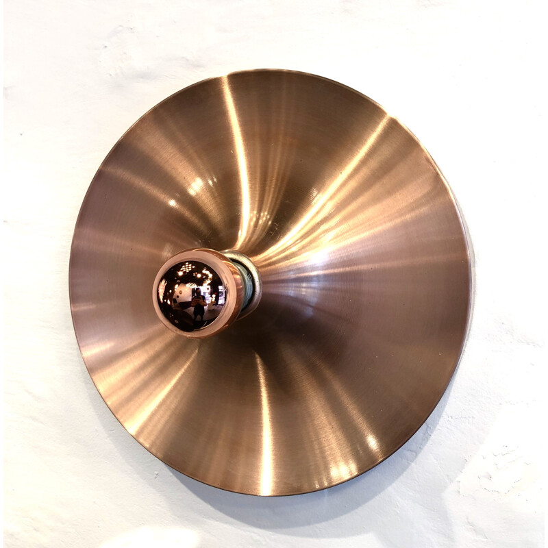 Vintage Perriand copper wall light