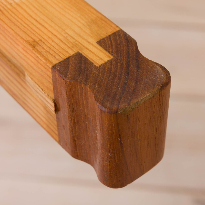 Vintage drop leaf table in teak,Danish 1960s