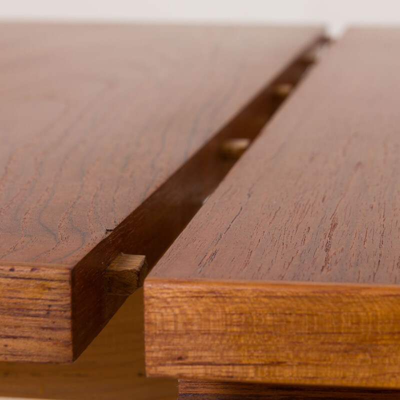 Vintage drop leaf table in teak,Danish 1960s