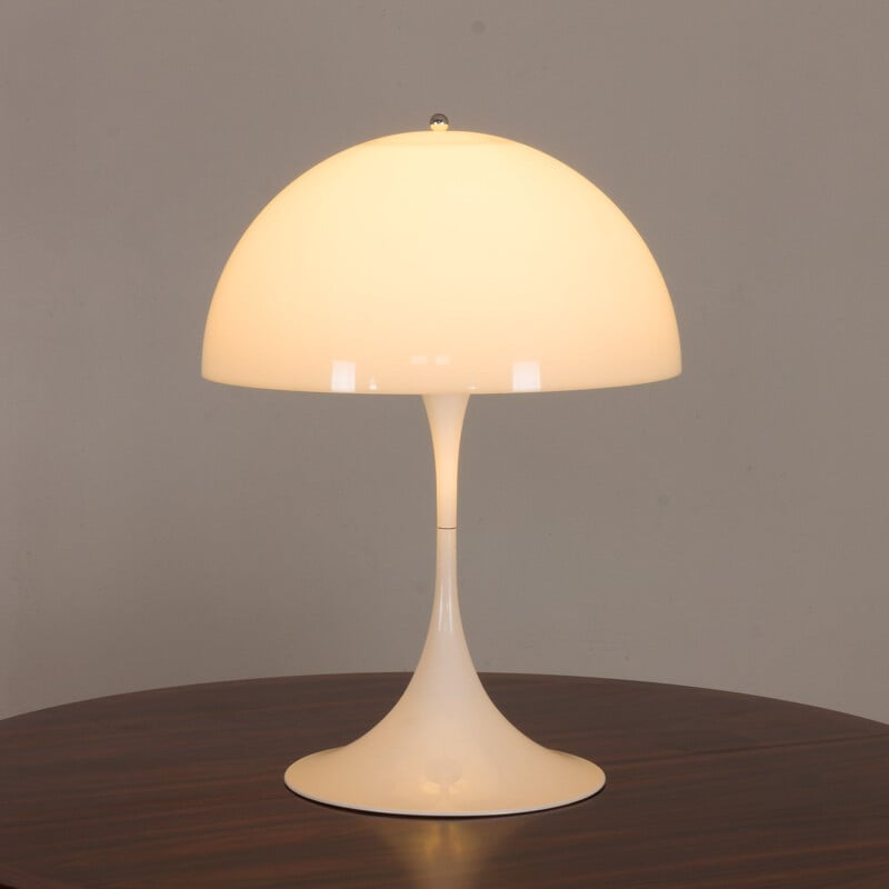 Grande lampe de table vintage Panthella de Verner Panton pour Louis Poulsen, Danemark 1971