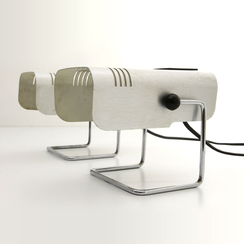 Pair of vintage table lamp by Targetti, 1970s