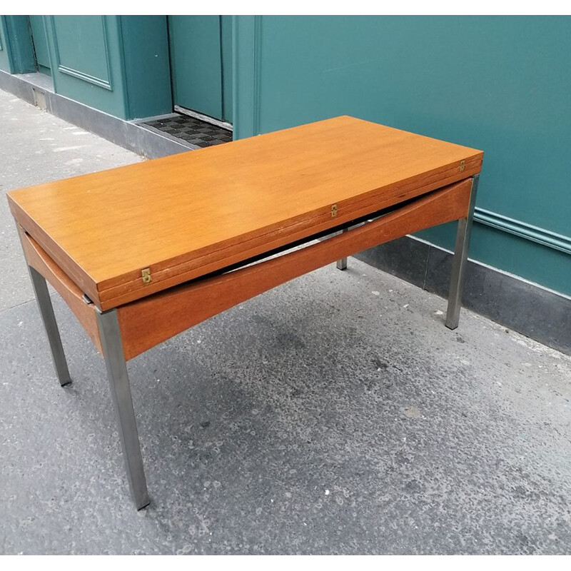 Vintage system table, Joseph-André Motte Ateliers JER, 1960