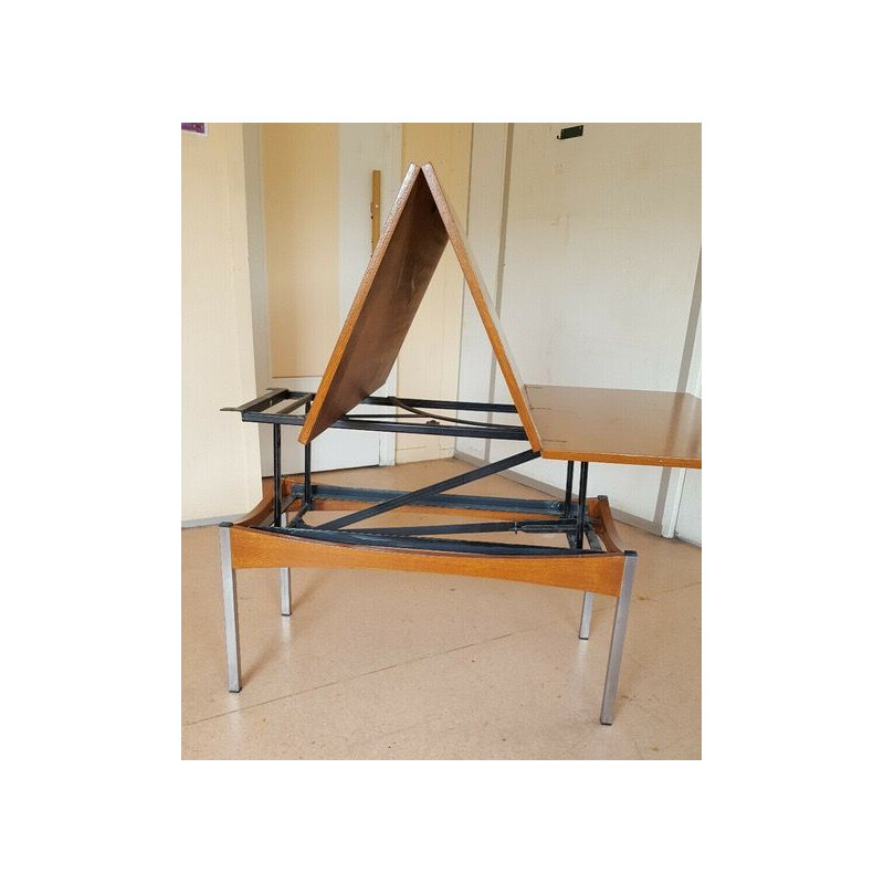 Vintage system table, Joseph-André Motte Ateliers JER, 1960