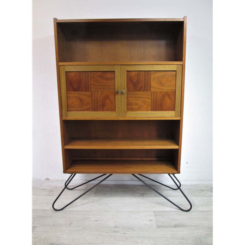 Vintage Bookcase teak Scandinavian 1970s