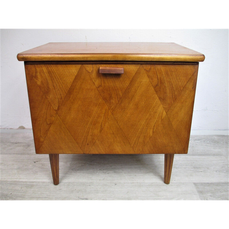 Cabinet vintage frêne 1960