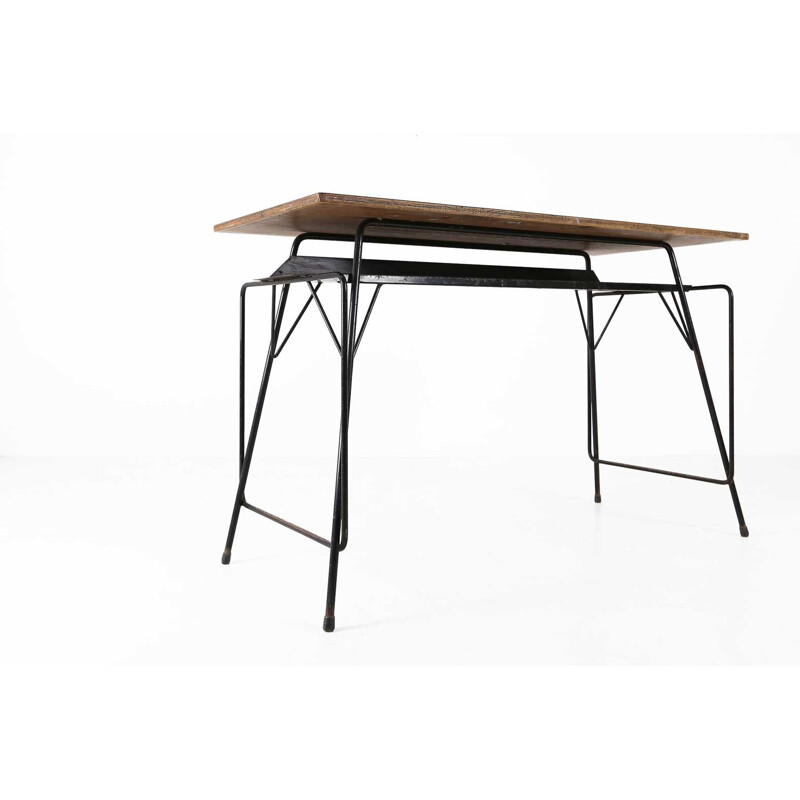 Vintage Willy Van Der Meeren desk, 1950s