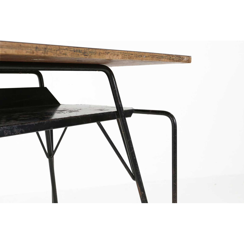 Vintage Willy Van Der Meeren desk, 1950s