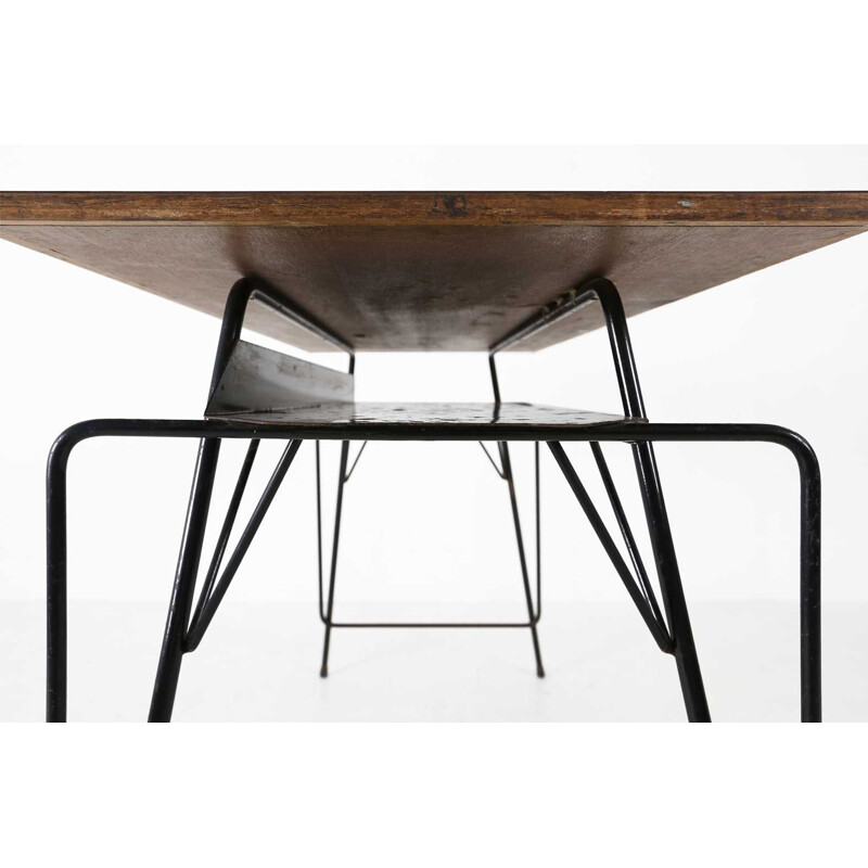 Vintage Willy Van Der Meeren desk, 1950s