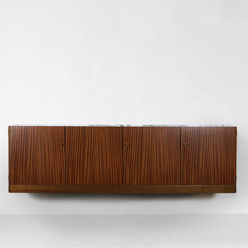 Vintage Floating credenza by Belgian by Jos de Mey for Pauvers