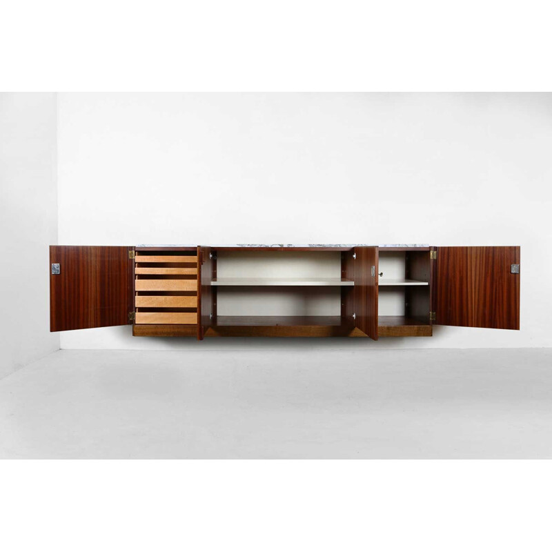 Vintage Floating credenza by Belgian by Jos de Mey for Pauvers