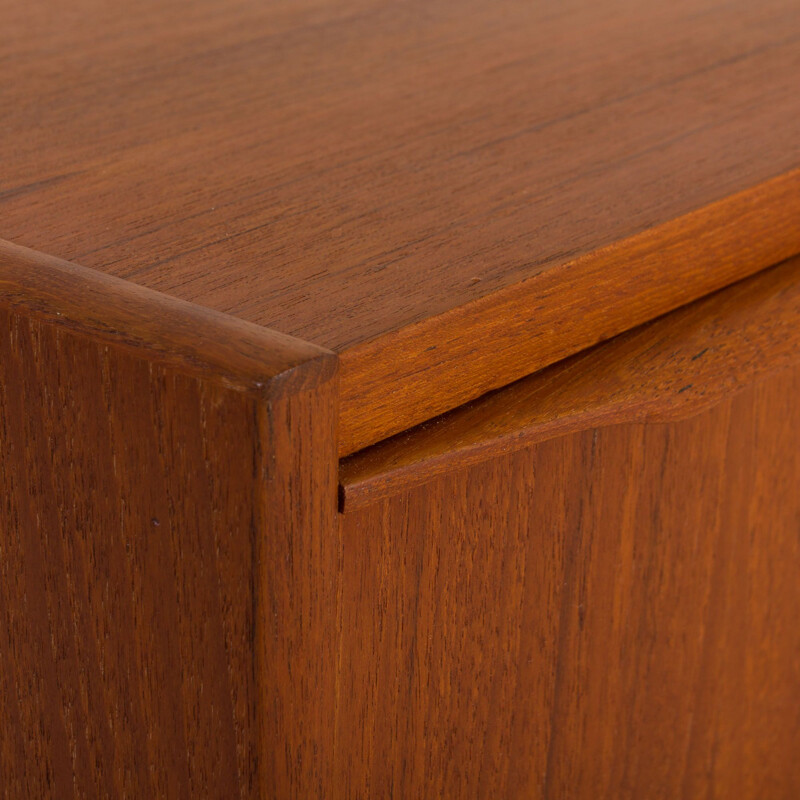 Vintage teak 6-drawer chest of drawers from Erik Baden's Mobelfabrik,1950s