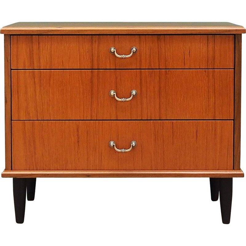 Commode vintage en teck scandinave 1970