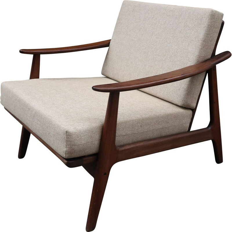 Vintage teak armchair Danish 1960