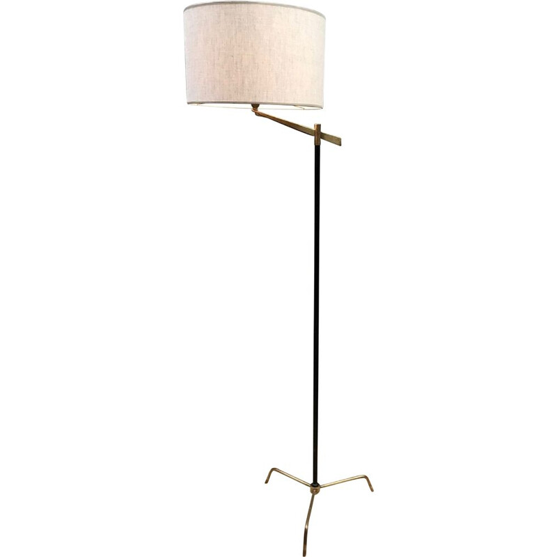 Vintage Italian brass floor lamp 1960