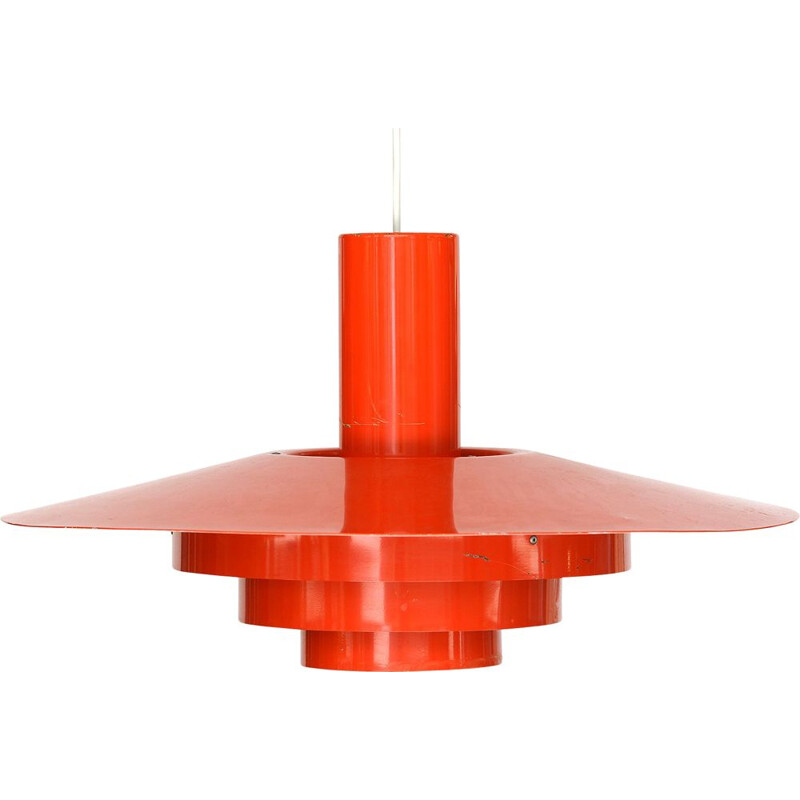 Vintage Pendant light "Karlebo" by Skaarup and Jespersen for Fog & Mørup. Denmark 1960s