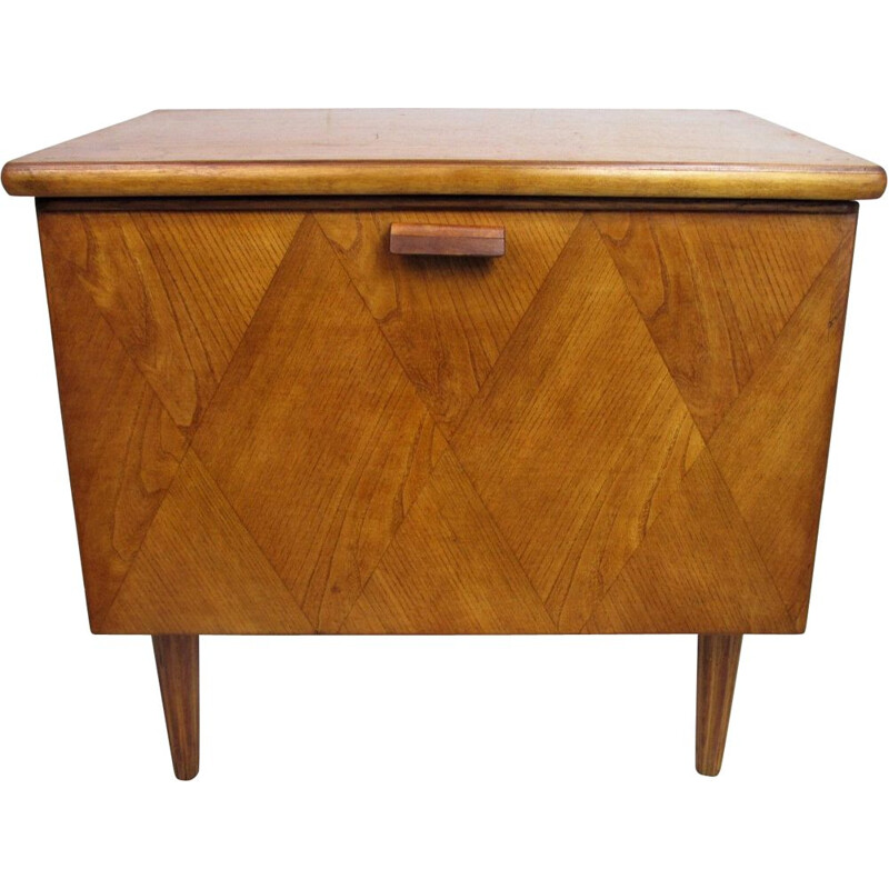 Cabinet vintage frêne 1960