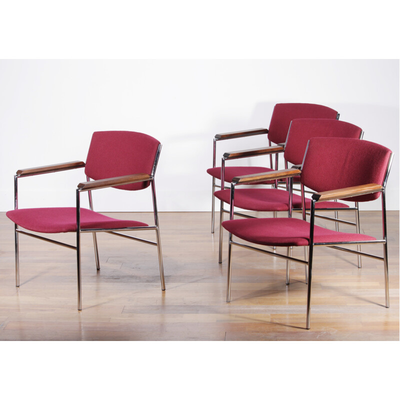 't Sprecturm easy arm chairs, Gijs van der SLUIS - 1960s