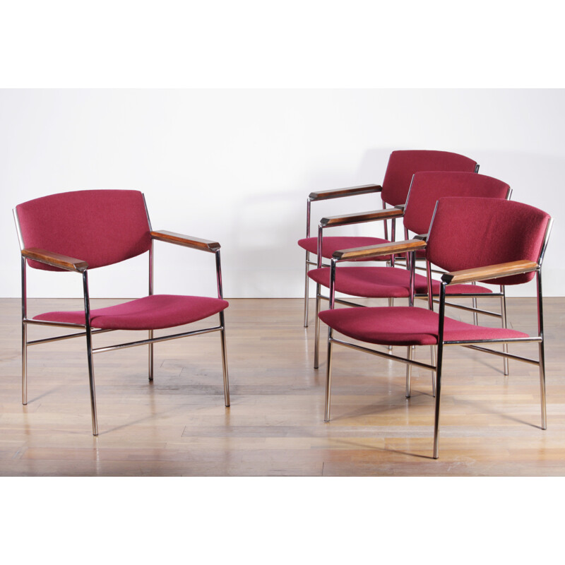 't Sprecturm easy arm chairs, Gijs van der SLUIS - 1960s