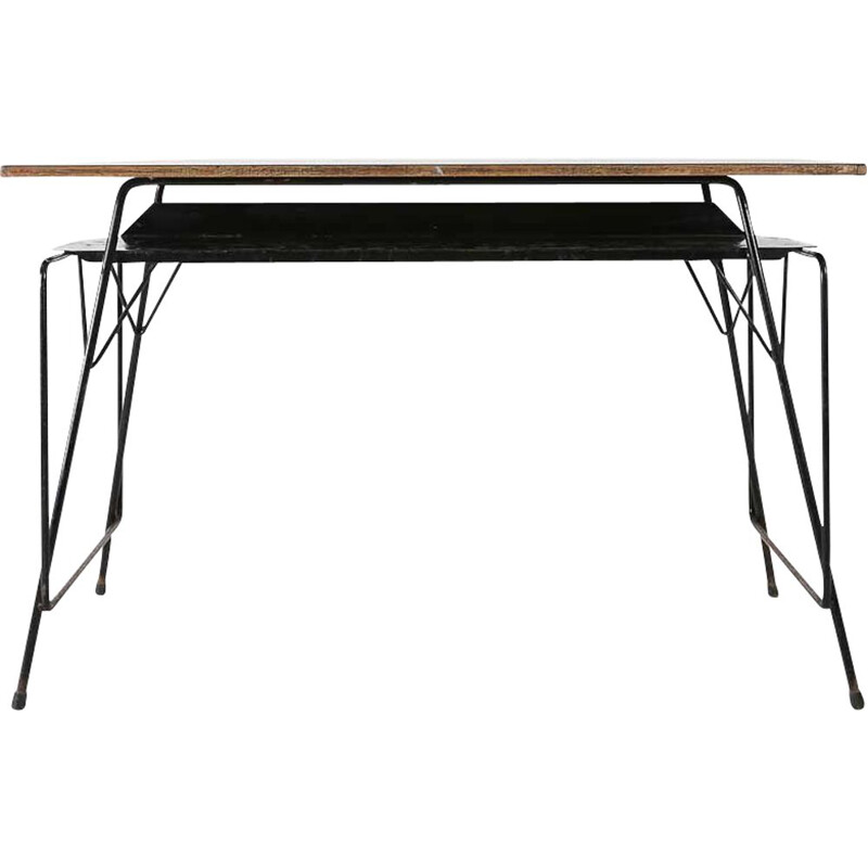 Vintage Willy Van Der Meeren desk, 1950s