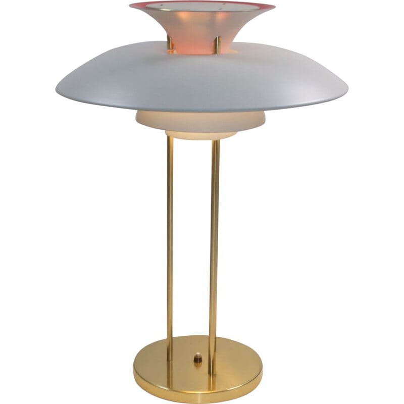 Vintage Lamp Poul Table, Henningsen, Louis, Poulsen, PH5, 1978