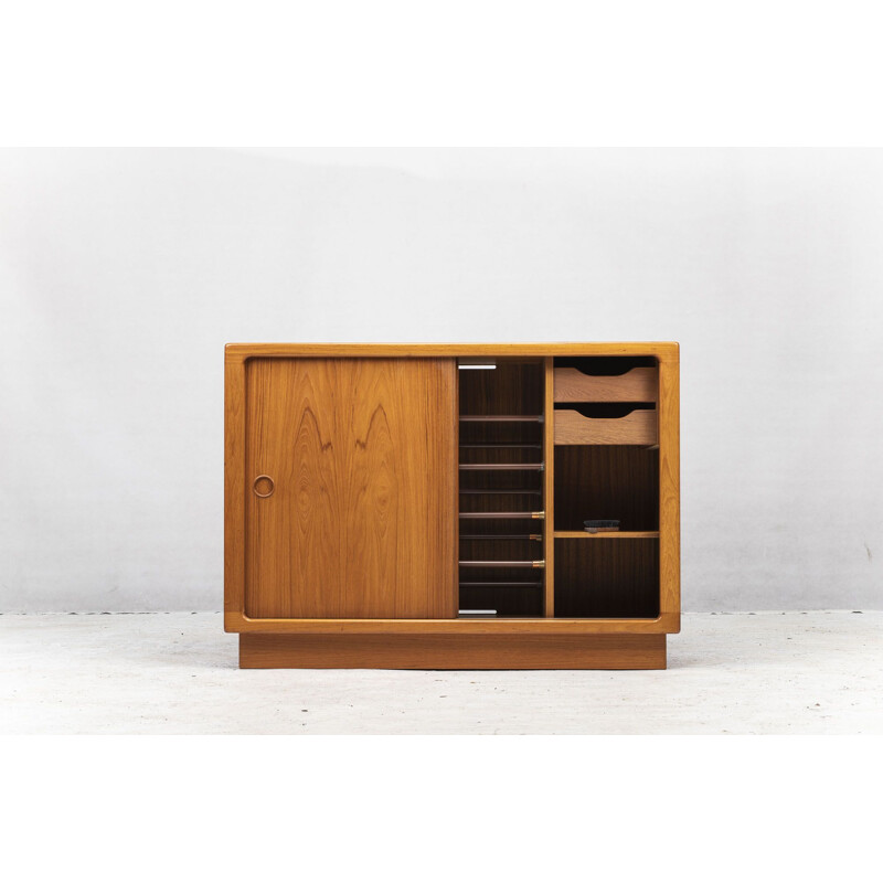 Vintage teak shoe cabinet from CFC Silkeborg, 1970s