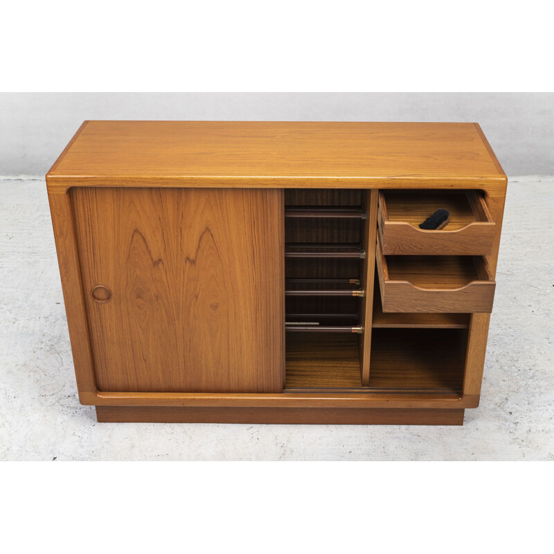 Vintage teak shoe cabinet from CFC Silkeborg, 1970s