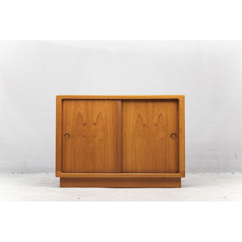 Vintage teak shoe cabinet from CFC Silkeborg, 1970s