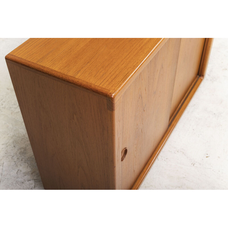 Vintage teak shoe cabinet from CFC Silkeborg, 1970s