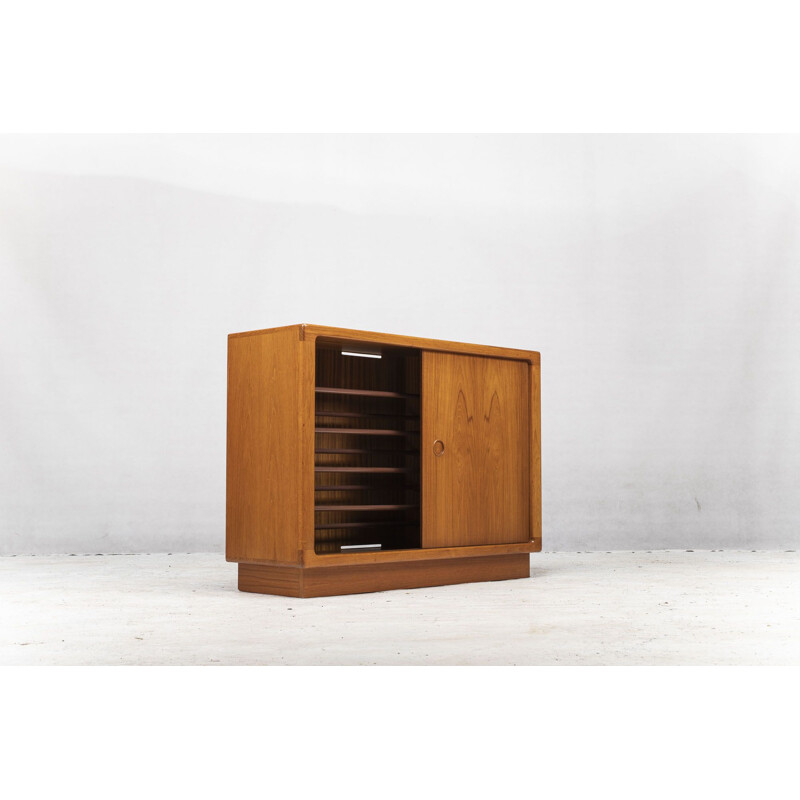 Vintage teak shoe cabinet from CFC Silkeborg, 1970s