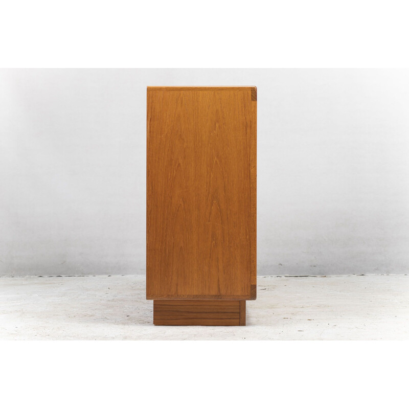 Vintage teak shoe cabinet from CFC Silkeborg, 1970s