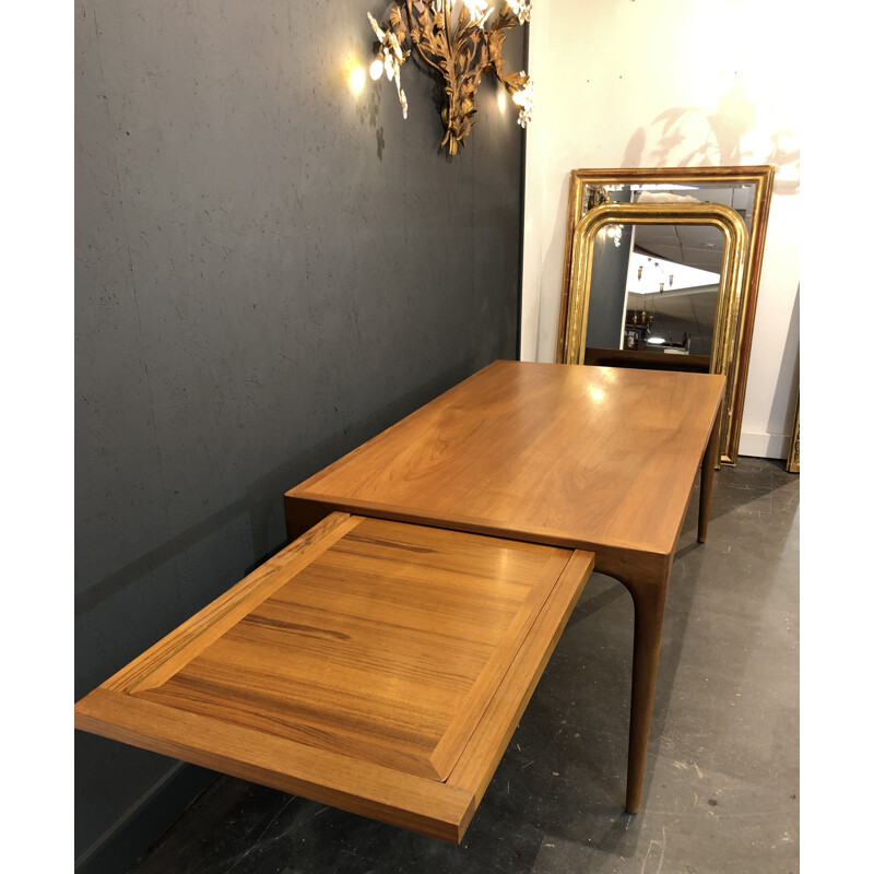 Vintage dining table johannes Andersen 230cm