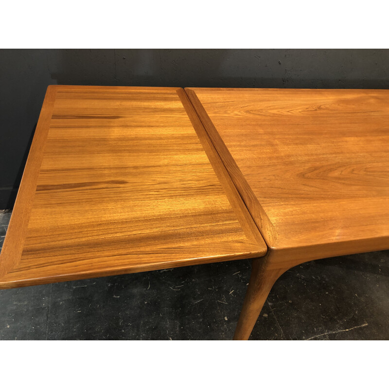 Vintage dining table johannes Andersen 230cm