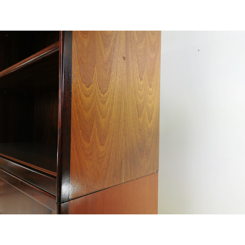 Vintage Display Cabinet Wall Unit Dyrlund Rosewood  Danish 1980